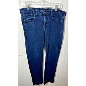 Calvin Klein Dark Wash Mid Rise Skinny Jeans Women’s Size 30/ 14 (34/28}